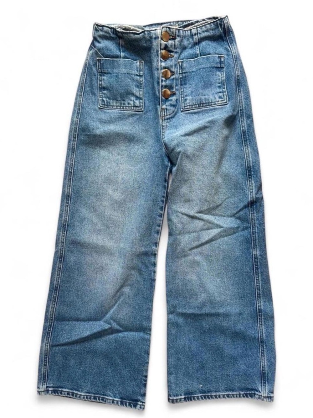 ZARA  Wide Leg Jeans